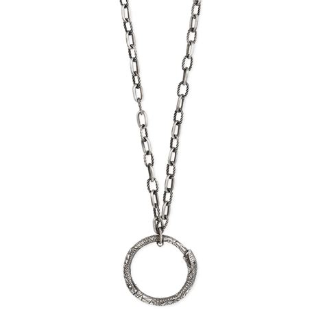 gucci snake pendant|gucci pendant necklace silver.